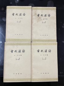 古代汉语 4册全