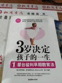 3岁决定孩子的一生1：蒙台梭利早期教育法