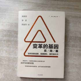 变革的基因：如何创新战略、搭建团队、提升战斗力（实践篇）