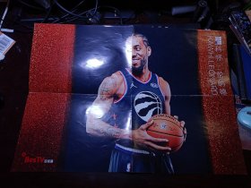 NBA灌篮海报（双面对开）：科怀·伦纳德/达米安·利拉德