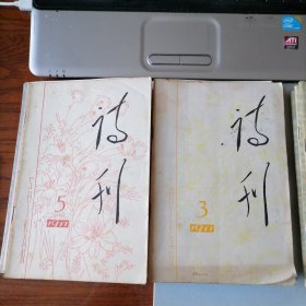 诗刊1977年第3、5月号（品相见图片）