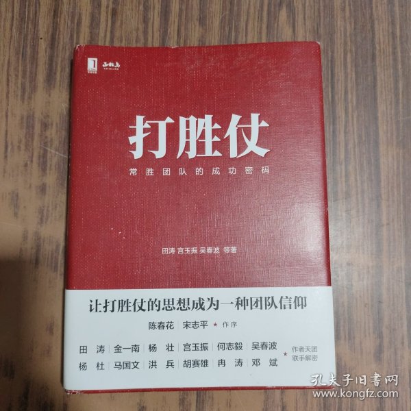 打胜仗:常胜团队的成功密码