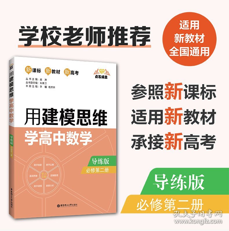 点石成金：用建模思维学高中数学（导练版）（必修第二册） 虞涛 正版图书