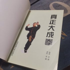 真正大成拳（外品如图，内页干净，近95品）