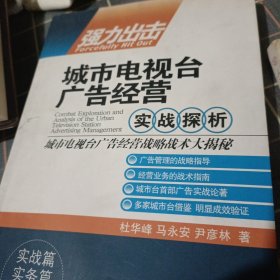 强力出击 : 城市电视台广告经营实战探析