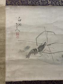 古筆水墨画，【田能村竹田】 
1777 - 1835（安永六~天保六）59歲。名孝憲， 字君彝，幼名磯吉，又先後稱玄乘、行藏，號竹田、雪月 書堂、補拙廬,九疊仙史、花竹幽窗、隨緣居士、藍水狂 客、紅豆詞人、田倉兒（一作田舍兒）、仙齋。豐後（今大 分縣）生人。世代為豐後岡藩的侍醫,初承家傳醫業，後 入仕途，編纂《豐後國志》期間遊歷各