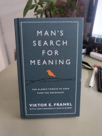 Man's Search for Meaning 追尋生命的意義 英文原版