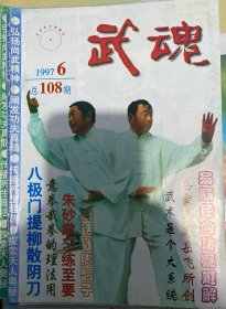 武魂1997年6期有朱砂掌习练至要、八极门提柳散阴刀、六合螳螂拳基本动作、心意六合拳鹰熊形和翻子门大力鹰爪功