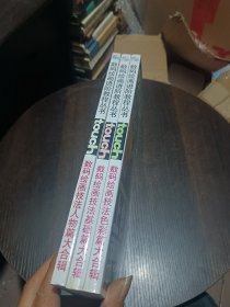 数码绘画进阶教程丛书 touch 数码绘画技法色彩篇大合辑+人物篇大合辑+基础篇大合辑【3本合售】