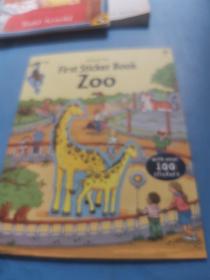 First Sticker Book: Zoo第一本贴纸书：动物园