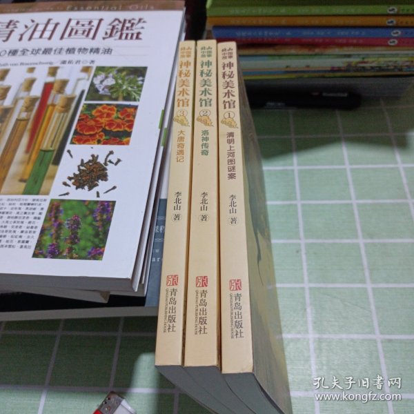 神秘美术馆（全三册）《清明上河图谜案》《洛神传奇》《大唐奇遇记》探秘历史文化现场，解码中国古典名画