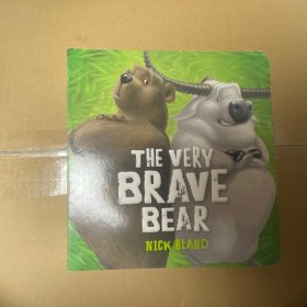 英文原版绘本 纸板书 The Very Brave Bear 非常勇敢的熊