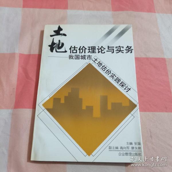 土地估价方法与实务—我国城市土地估价实践探讨【内页干净】