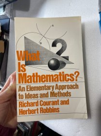 现货  英文版 What Is Mathematics?  an elementary approach to ideas and methods