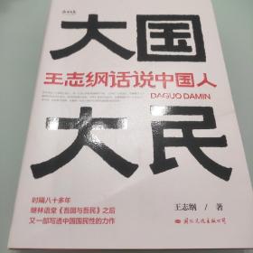 大国大民——王志纲话说中国人