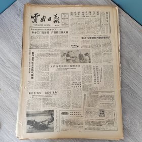 云南日报1987年2月10日（4开四版）改革仍然是今年农村工作的主题。 乡办工厂闯新路产品销往四大洲。 建水十六户农民联合入股租赁县砖瓦厂。 艰苦奋斗绘新图。 我国重磁选设备及工艺研究又获新成果。 铁的腾飞。 重视推广庭院种养业。