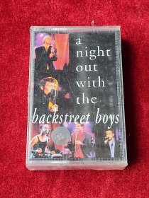 磁带《a night out with the backstreet boys》 （未拆封 ）