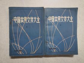 中国实用文体大全上下（内页无涂画）