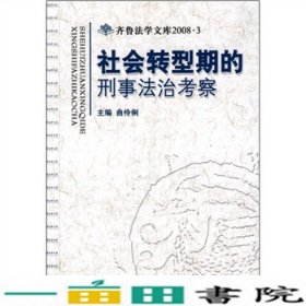 社会转型期的刑事法治考察