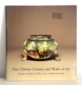 纽约苏富比 1980年11月8日 《中国瓷器及工艺精品》专场图录