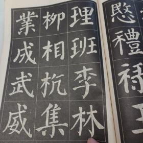 大楷选字本字帖(一)