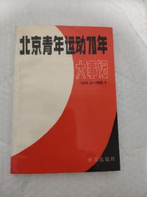 北京青年运动70年大事记:1919年5月4日～1989年5月4日