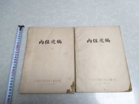 内经选编（上下册）油印本