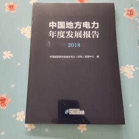 中国地方电力年度发展报告2018（附光盘）未拆封