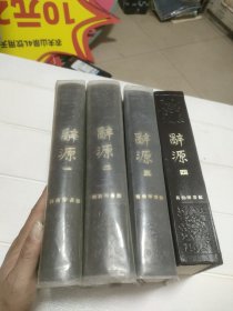 辞源 （修订本） 1-4册 全四卷【品看图】