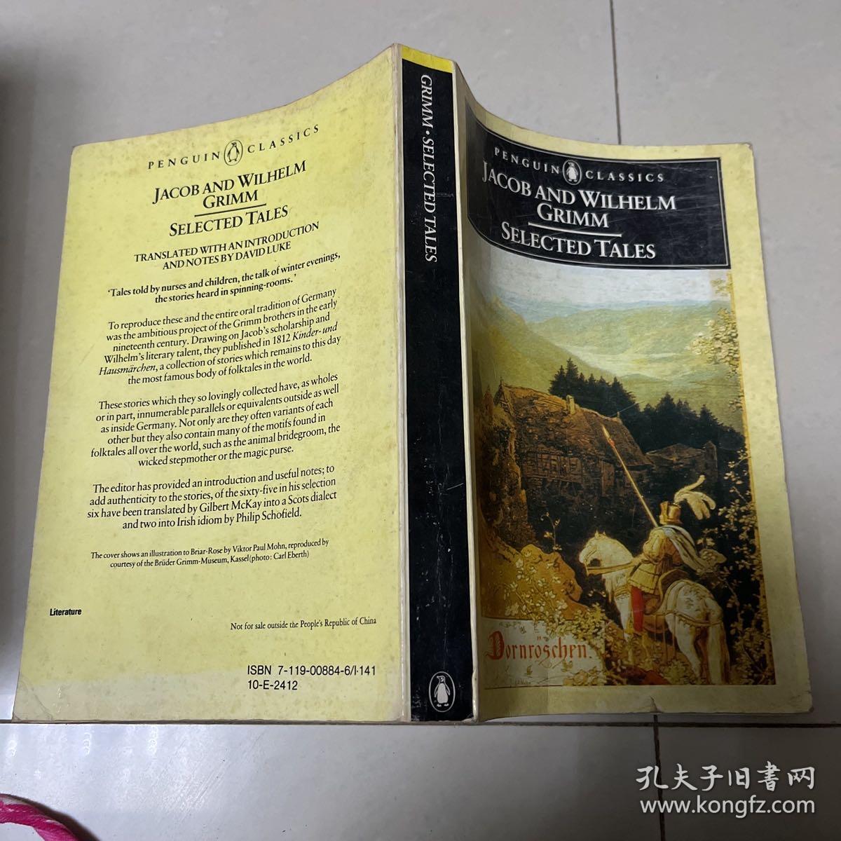 JACOB AND WILHELM
GRIMM
SELECTED TALES格林童话精选