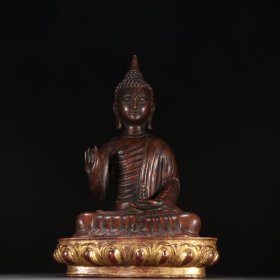清 沉香释迦摩尼造像