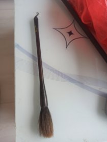 老书画笔，黄狼尾书画笔，熊猫牌湖笔斋，庆善笔斋。
