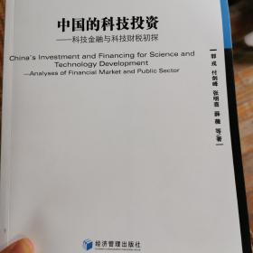科技投融资丛书：中国的科技投资