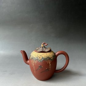 紫砂荷香壶