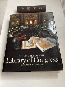 TREASURES OF THE LIBRARY OF CONGRESS 美国国会图书馆的珍宝（8开精装内附大量珍贵图片）（扉页有签赠）