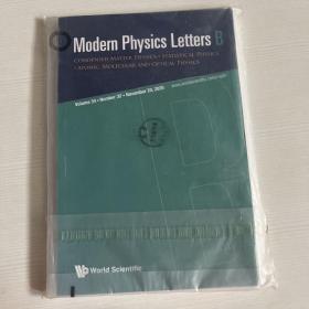 Modern Physics Letters B 2020（全新）