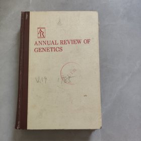 ANNUAL REVIEW OF GENETICS vol .19遗传学年刊第19卷