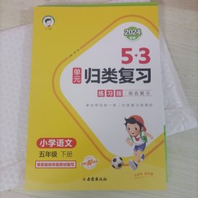 2024春季53单元归类复习 小学语文 五年级下册 RJ 人教版