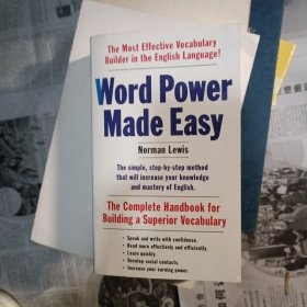 Word Power Made Easy: The Complete Handbook for Building a Superior Vocabulary 英文原版