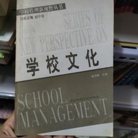 学校文化——学校管理新视野丛书