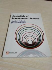 英文原版 Essentials of Management Science