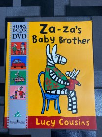 扎扎的弟弟 英文原版TimeForaStory: Za-zas Baby Brother（含光盘）