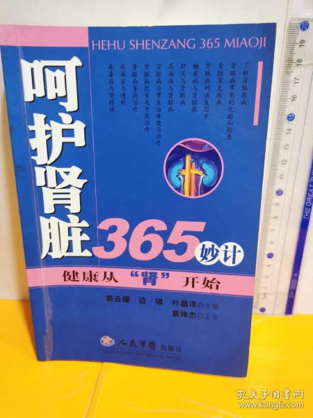 呵护肾脏365妙计:健康从“肾”开始