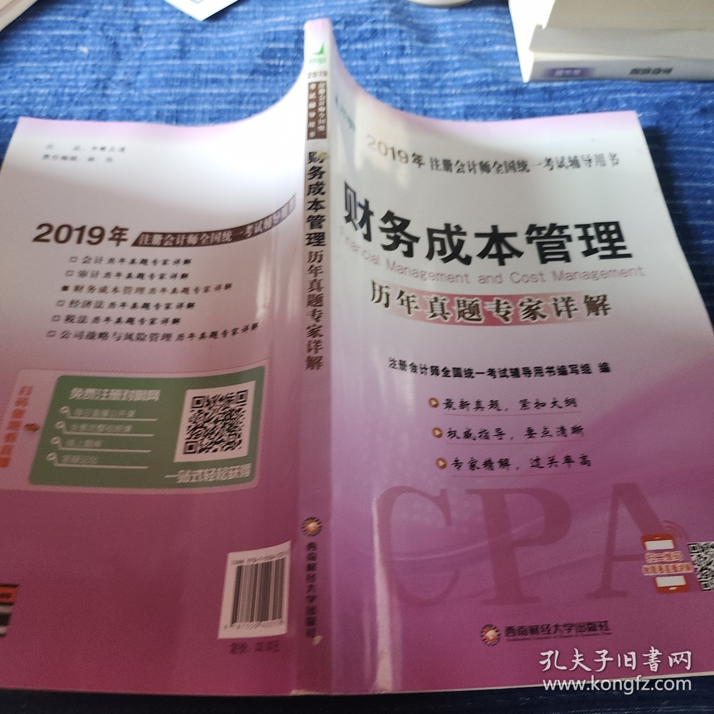CPA注册会计师全国统一考试应试指南.2019.财务成本管理