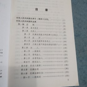 中华人民共和国民法典大字版