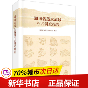 保正版！湖南省蒸水流域考古调查报告9787030659613科学出版社湖南省文物考古研究所