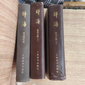 辞海（词语分册）上下+增补本（精装）