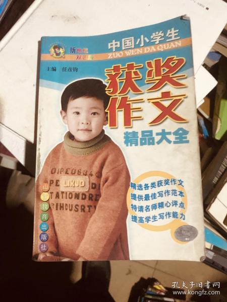 中国小学生获奖作文精品大全