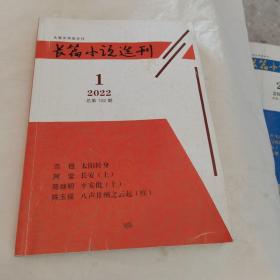 长篇小说选刊 2022.1