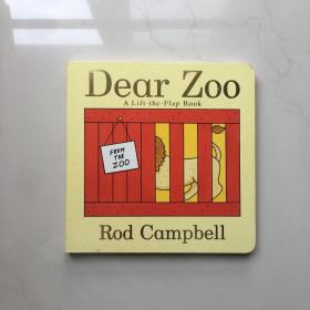 英文原版 Dear Zoo：A Lift-the-Flap Book 亲爱的动物园：翻翻书  纸板书